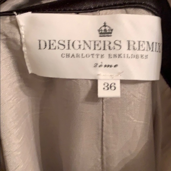 Designer Remix 100% Silk High Low dress - Picture 7 of 8